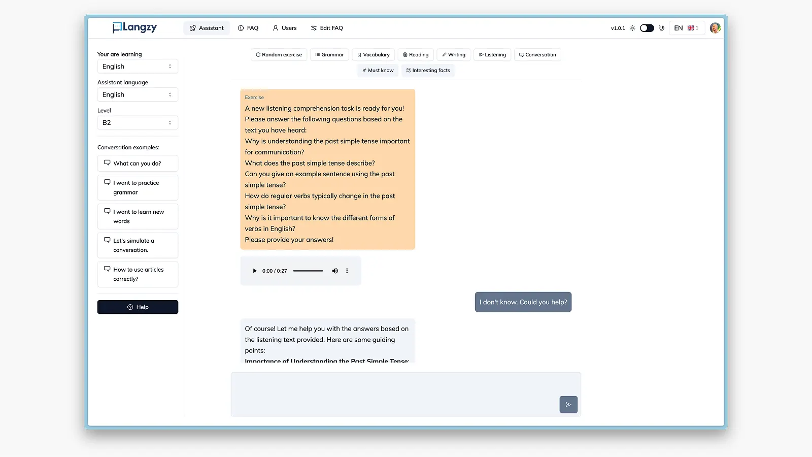 Skrivanek: AI-Powered Language Learning SaaS Platform visual 2