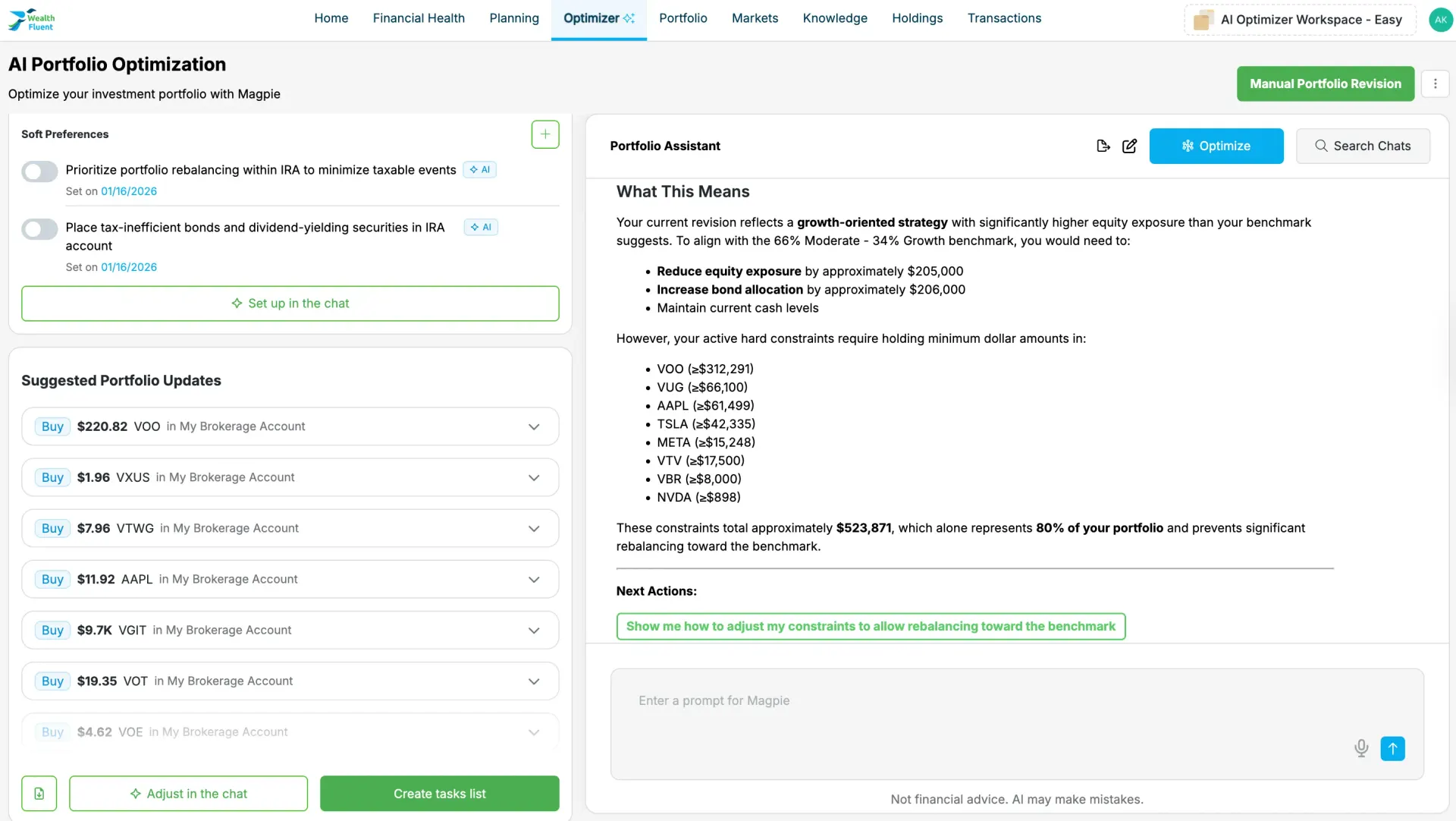 Financial Multi-Agent AI Platform WealthFluent visual 1