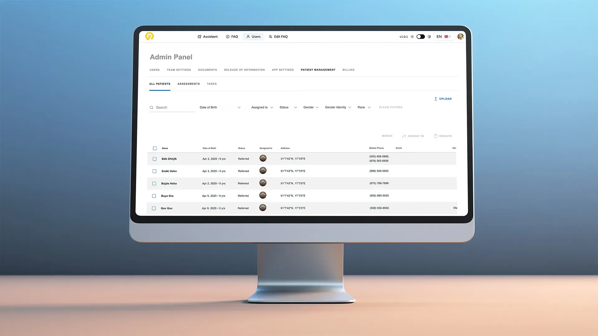 HIPAA-Compliant Platform for Opioid Crisis Response