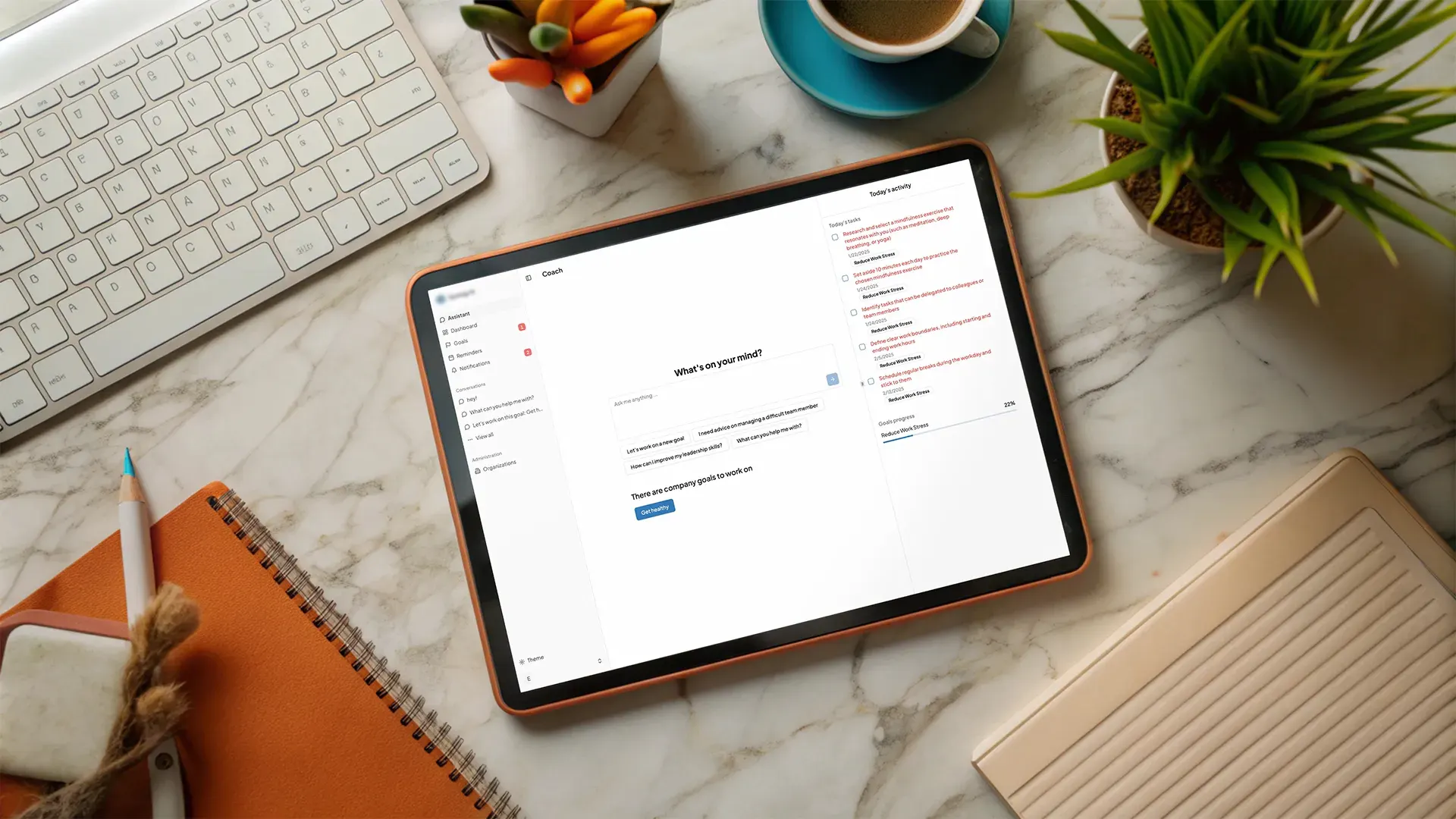 AI-Powered Personal Coach and Goal Management Platform